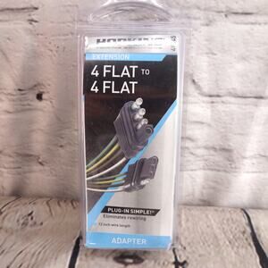 Hopkins Towing Solutions 4 Flat To 4 Flat 12" Extension Wire